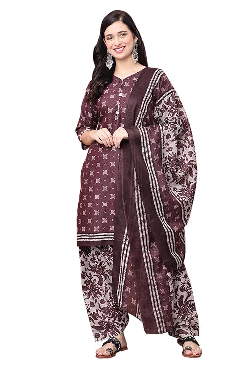 Elegant Women’s 3-Piece Suit Combo (White, Beige & Maroon)