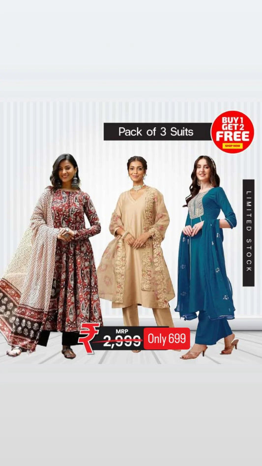 Royal Women’s 3-Piece Suit Combo